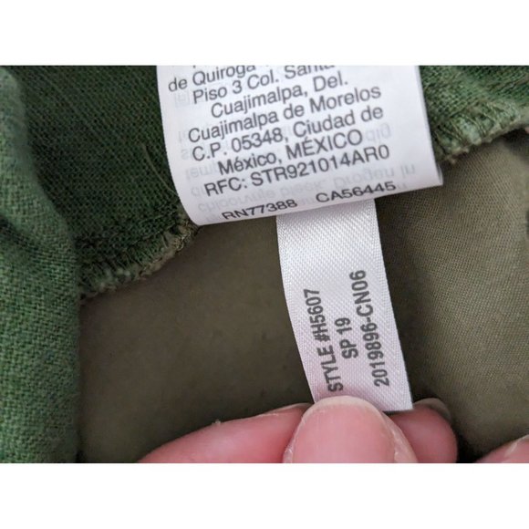 J. Crew Linen-cotton Blend Drawstring Pant Size 8 - Picture 8 of 9